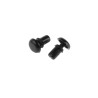 Essentra Nylon Snap Rivet 3.5 mm, 6.1 mm Length, Plain Finish, RoHS Compliant, Model 255-9970