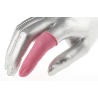 RS PRO Pink Latex Finger Cots, Size 9 (L), Anti-Static, Powder-Free, 100 Per Pack 266-2874