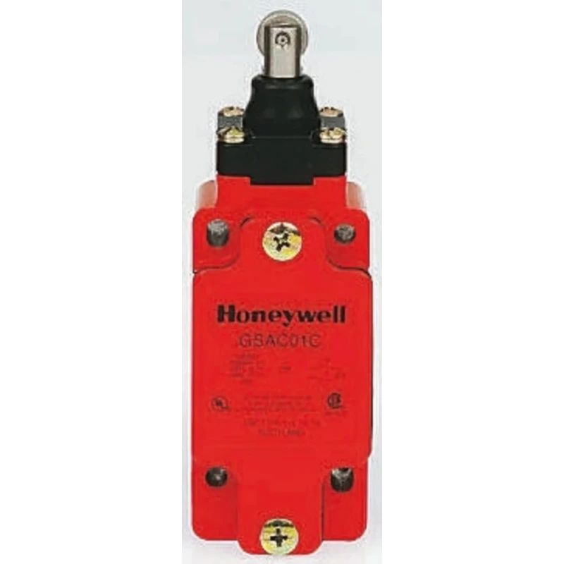 Honeywell Technologies GSS Series Plunger Limit Switch DPDT Metal Housing IP67 600V AC 6A GSAC21C