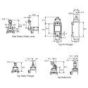 Honeywell Technologies GSS Series Plunger Limit Switch DPDT Metal Housing IP67 600V AC 6A GSAC21C