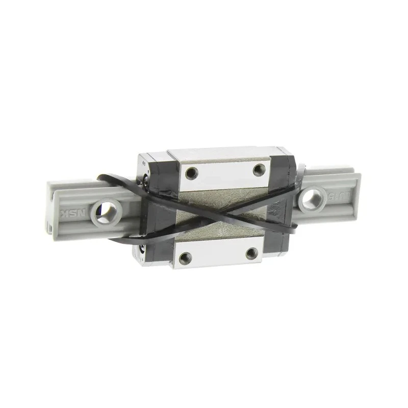 NSK Linear Guide Carriage LU Series Miniature, 43.6mm Length, 32mm Width, 5.55 kN Dynamic Load, Model LAU15AL