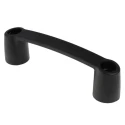 RS PRO Matt Black Plastic Concealed Fixings Drawer Handle 45 mm Height, 31 mm Width, 163 mm Length 267-1531