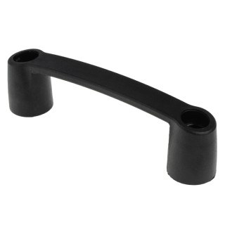 RS PRO Matt Black Plastic Concealed Fixings Drawer Handle 45 mm Height, 31 mm Width, 163 mm Length 267-1531