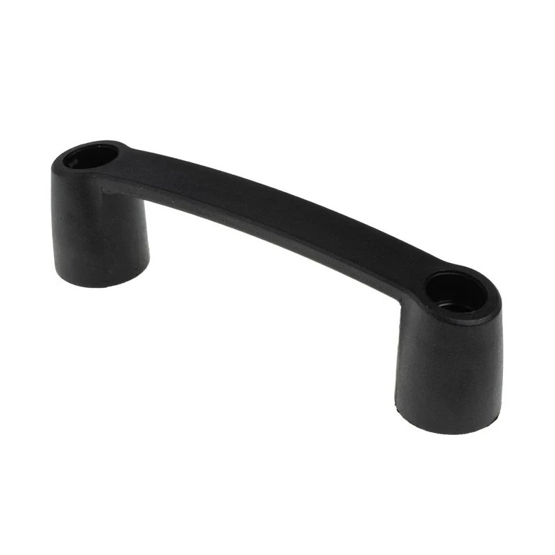 RS PRO Matt Black Plastic Concealed Fixings Drawer Handle 45 mm Height, 31 mm Width, 163 mm Length 267-1531