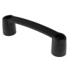 RS PRO Matt Black Plastic Concealed Fixings Drawer Handle 45 mm Height, 31 mm Width, 163 mm Length 267-1531