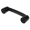 RS PRO Matt Black Plastic Concealed Fixings Drawer Handle 45 mm Height, 31 mm Width, 163 mm Length 267-1531