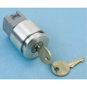 EAO IP65 2-Way Momentary Key Switch Flush Round-Fronted Panel Mount 