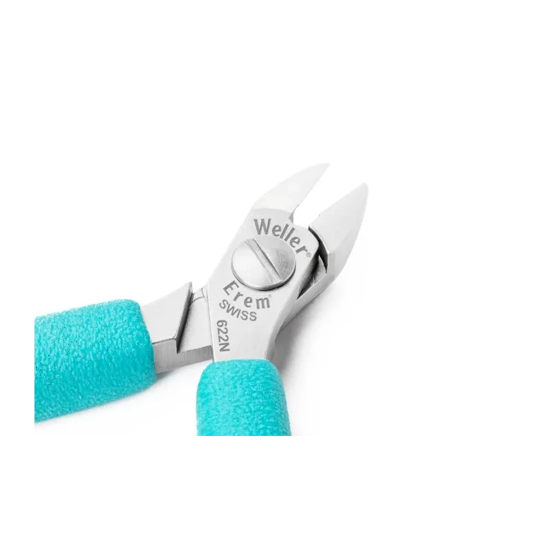 Weller Erem Semi-Flush ESD Safe Cable Cutter 110mm Overall Length, 1.3mm Cutting Capacity T622N