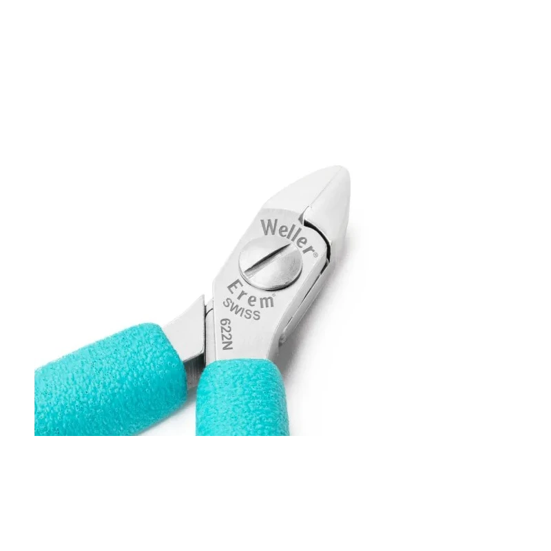Weller Erem Semi-Flush ESD Safe Cable Cutter 110mm Overall Length, 1.3mm Cutting Capacity T622N