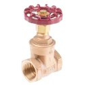 RS PRO Bronze Body Gate Valve 1 in Inlet/Outlet Female Port, Maximum Operating Pressure 20 bar 284-2569