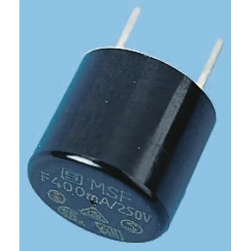Schurter Non-Resettable Fuse Radial 125mA 250V AC Fast Acting MSF 250 0034.6005