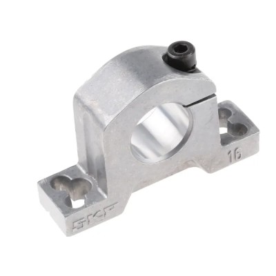 Ewellix Makers in Motion Linear Shaft Support Bearing Housing Aluminium 35.5 mm Overall Height LSCS 16