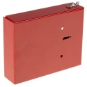 RS PRO Steel Wall Mount Red Key Lock Box with 2mm Break Glass Access Door 285-2780