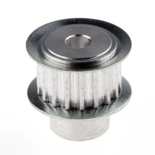 RS PRO Timing Belt Pulley Aluminium 6 mm 2.5 mm Pitch 18 Tooth A1 16T2.5/18-2