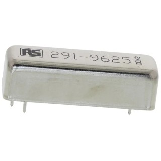 Meder SPNO Reed Relay Encapsulated in Nickel-Plated Steel Case for Magnetic Screening B12-1A72-BV625