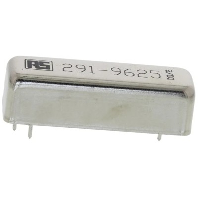 Meder SPNO Reed Relay Encapsulated in Nickel-Plated Steel Case for Magnetic Screening B12-1A72-BV625