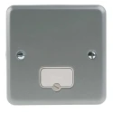 MK Electric 10A 3 Gang Metalclad Plus Fused Spur Surface Mount BS 1363 Pt.4 K954 ALM