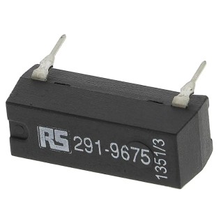 RS PRO PCB Reed Relay 5 V DC Coil, SPNO Contact Configuration, 0.5 A Max, 300 V DC Max, 200 Ω Coil Resistance Model 291-9675
