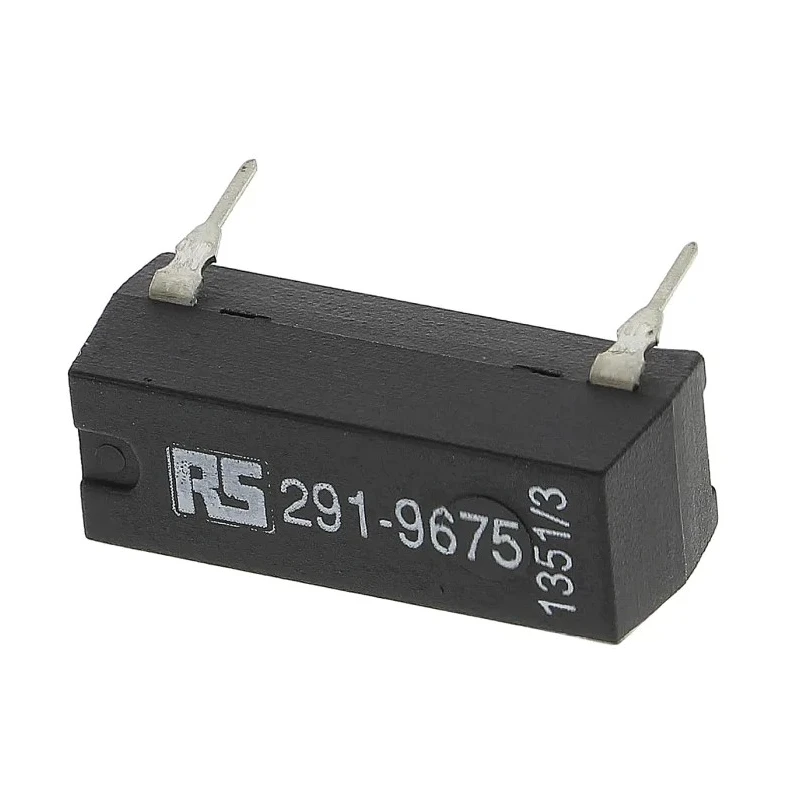 RS PRO PCB Reed Relay 5 V DC Coil, SPNO Contact Configuration, 0.5 A Max, 300 V DC Max, 200 Ω Coil Resistance Model 291-9675
