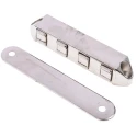 RS PRO Zinc Plated Die Cast Zinc Magnetic Catch 8kg Holding Force 293-7869