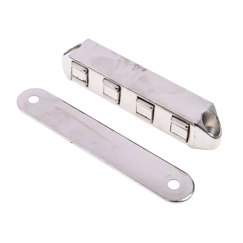 RS PRO Zinc Plated Die Cast Zinc Magnetic Catch 8kg Holding Force 293-7869