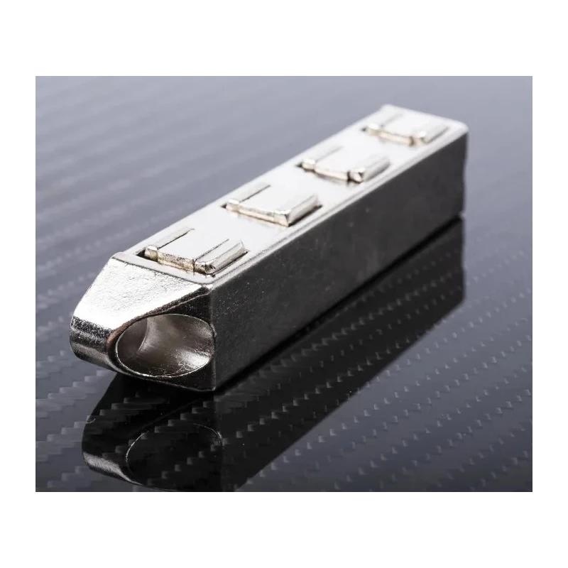 RS PRO Zinc Plated Die Cast Zinc Magnetic Catch 8kg Holding Force 293-7869