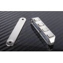 RS PRO Zinc Plated Die Cast Zinc Magnetic Catch 8kg Holding Force 293-7869