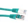 Decelect Cat5 Ethernet Cable 8 Core Shielded Screened Green PVC Jacket 2 m CR503B2CVT