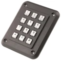 Storm IP65 12 Key Polymer Keypad Matrix Output Black Housing 1000 PLX Series 