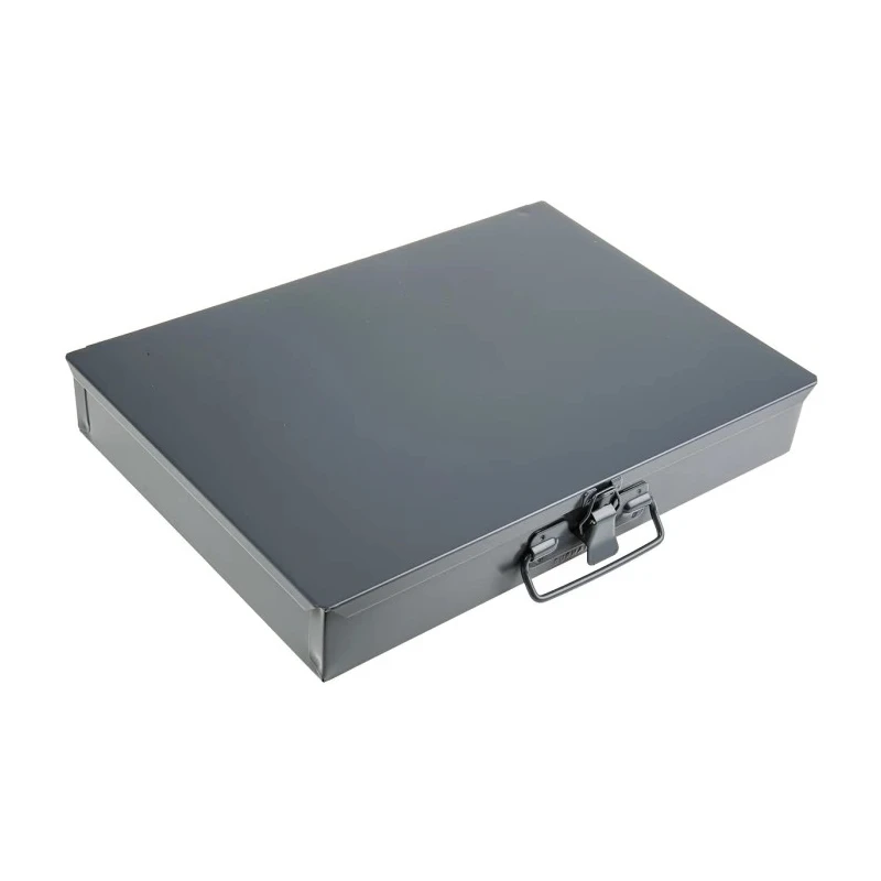 Durham 12 Cell Grey Steel Compartment Box 50mm x 339mm x 234mm 303-4646