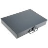 Durham 12 Cell Grey Steel Compartment Box 50mm x 339mm x 234mm 303-4646