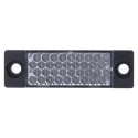 SICK Sensor Reflector for Use with Retroreflective Sensors, Rectangular PMMA/ABS Construction, 38mm x 15mm, -30°C to PL20A