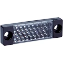 SICK Sensor Reflector for Use with Retroreflective Sensors, Rectangular PMMA/ABS Construction, 38mm x 15mm, -30°C to PL20A