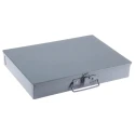 Durham 24 Cell Grey Steel Compartment Box, 50 mm Height x 339 mm Width x 234 mm Depth 303-4674