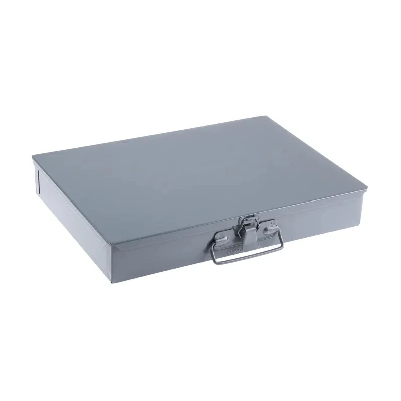 Durham 24 Cell Grey Steel Compartment Box, 50 mm Height x 339 mm Width x 234 mm Depth 303-4674