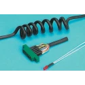 TE Connectivity Heat Shrink Tubing Black 6.4 mm Sleeve Diameter x 75 m Length 3:1 Ratio VERSAFIT-3X-1/4-0-SP