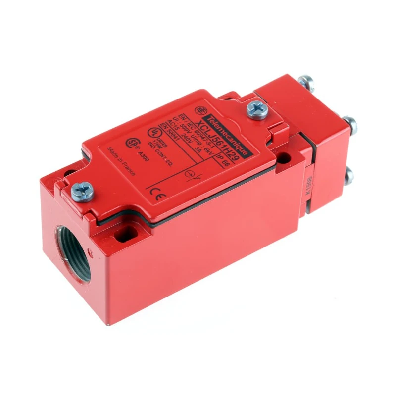 Telemecanique Sensors Safety Limit Switch Plunger Actuator IP66 Zinc Alloy Housing 240V AC 3A 