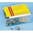 Telegartner SMA Series Coaxial Connector Cable Male SMA, 50 Ω, Straight Body Crimp J01150A0019