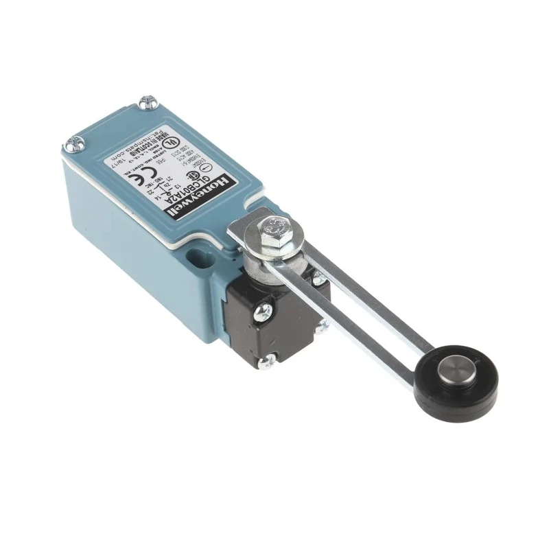 Honeywell Technologies GLC Series Adjustable Roller Lever Limit Switch, 1 NC/1 NO, IP66, Die Cast Zinc Housing, 240V AC 
