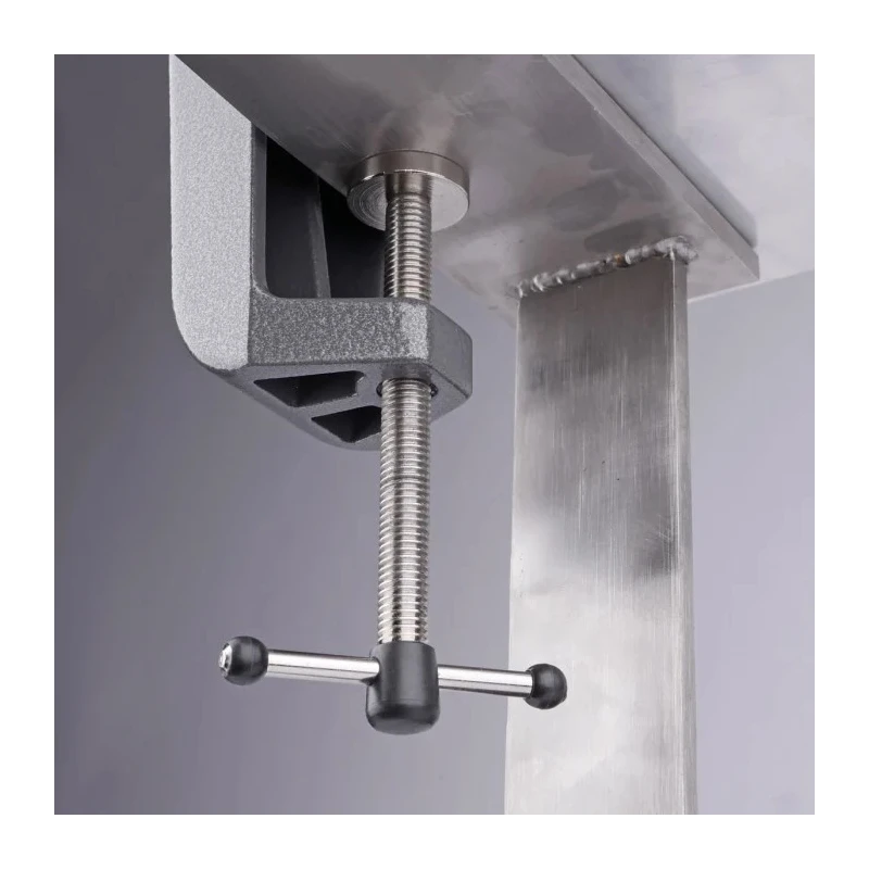 Bernstein Bench Vice with 100 mm Jaw Width, 70 mm Jaw Opening, 38 mm Jaw Depth, 1.5 kg Weight, 310 mm Length, 75 mm 9-205