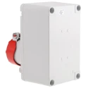 Craig & Derricott Push Button Control Station SPDT, Die Cast Aluminium Enclosure, IP65, Green Red Buttons SSTH/GS/P/F3/MG/CO