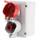 Craig & Derricott Push Button Control Station SPDT, Die Cast Aluminium Enclosure, IP65, Green Red Buttons SSTH/GS/P/F3/MG/CO