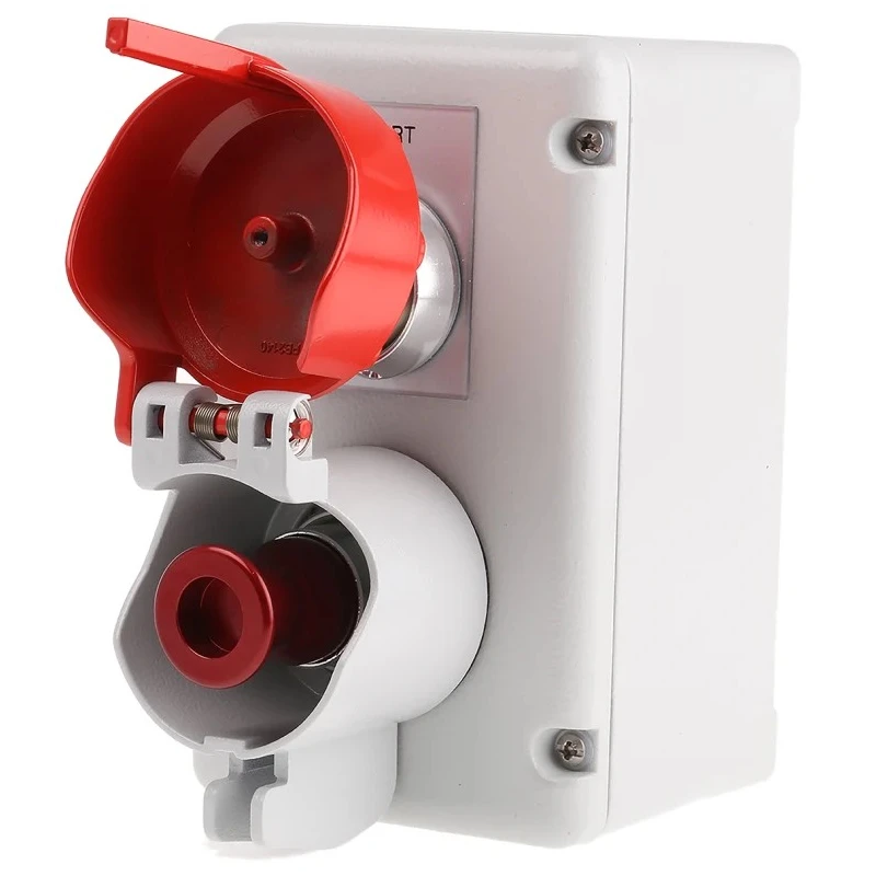 Craig & Derricott Push Button Control Station SPDT, Die Cast Aluminium Enclosure, IP65, Green Red Buttons SSTH/GS/P/F3/MG/CO