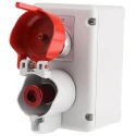 Craig & Derricott Push Button Control Station SPDT, Die Cast Aluminium Enclosure, IP65, Green Red Buttons SSTH/GS/P/F3/MG/CO