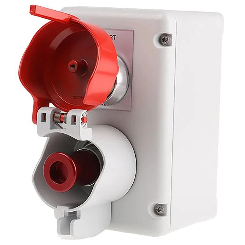 Craig & Derricott Push Button Control Station SPDT, Die Cast Aluminium Enclosure, IP65, Green Red Buttons SSTH/GS/P/F3/MG/CO