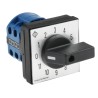 Kraus & Naimer Cam Switch, 12 Position, 6A, Panel Mount, Model CAD11.A543/GBA001.EF