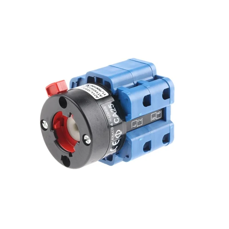 Kraus & Naimer Cam Switch with 3 Positions 60 Degree Angle of Throw 32A Contact Current Panel Mount CA25.A211/GBA001.*FT