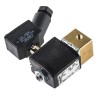 Burkert Brass Body 3 Port Normally Closed Solenoid Valve 230V AC 6012 Series 134146