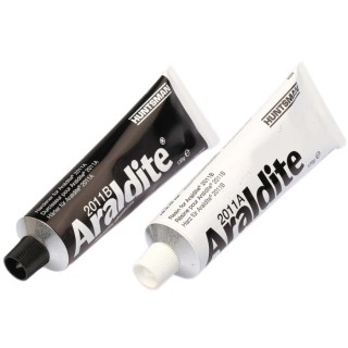Araldite 2011 Yellow Paste Epoxy Adhesive, 300 g, Polyamide Compatible, Room Temperature Cure 144805200