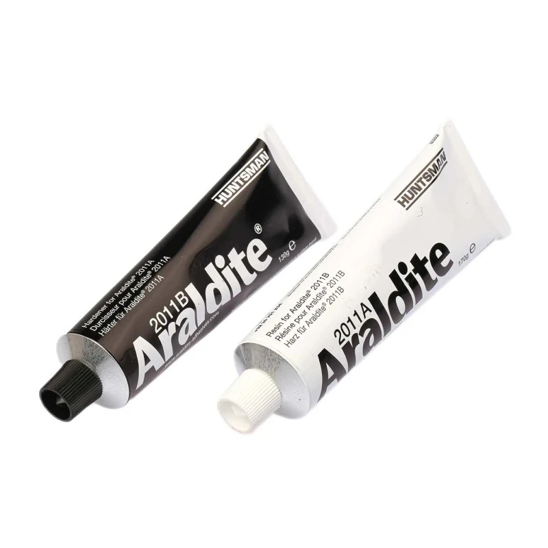 Araldite 2011 Yellow Paste Epoxy Adhesive, 300 g, Polyamide Compatible, Room Temperature Cure 144805200